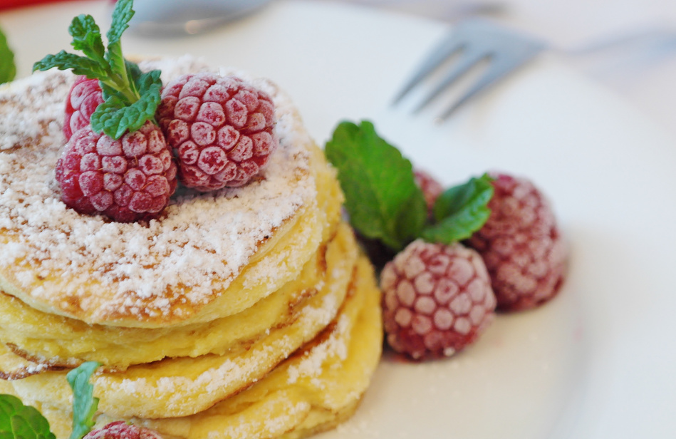 Sweet Berries Pancake